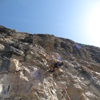 Falesie d'arrampicata e arrampicate presso il rifugio Brentei