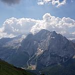 Le dolomiti in Val di Fassa