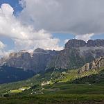 Le dolomiti in Val di Fassa