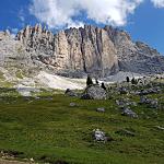 Le dolomiti in Val di Fassa