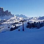 Le dolomiti in Val di Fassa