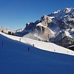 Le dolomiti in Val di Fassa
