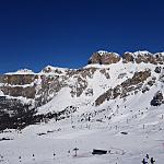 Le dolomiti in Val di Fassa