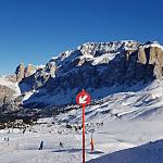 Le dolomiti in Val di Fassa