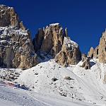 Le dolomiti in Val di Fassa