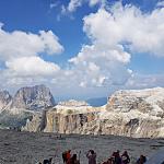 Le dolomiti in Val di Fassa