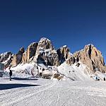 Le dolomiti in Val di Fassa