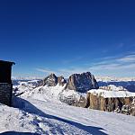 Le dolomiti in Val di Fassa