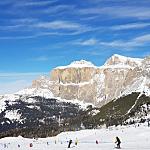 Le dolomiti in Val di Fassa