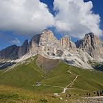 Le dolomiti in Val di Fassa