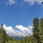 Le dolomiti in Val di Fassa