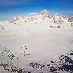 Le dolomiti in Val di Fassa