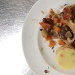 ossobuchi e polenta arcobaleno