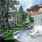 Hotel con giardino in montagna - I freschi pomeriggi d