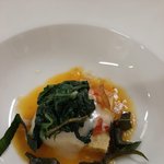 Antipastino in allegria con Polenta ed erbette di campo