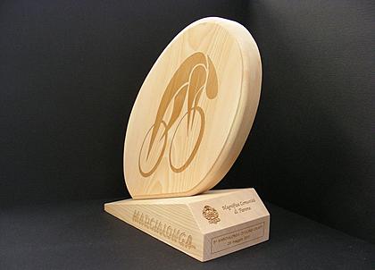 THE TROPHY OF THE 5th MARCIALONGA CYCLING CRAFT