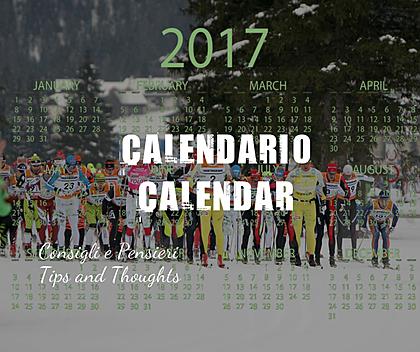 THE CALENDAR OF THE MAIN XC SKIING RACES 2016-2017